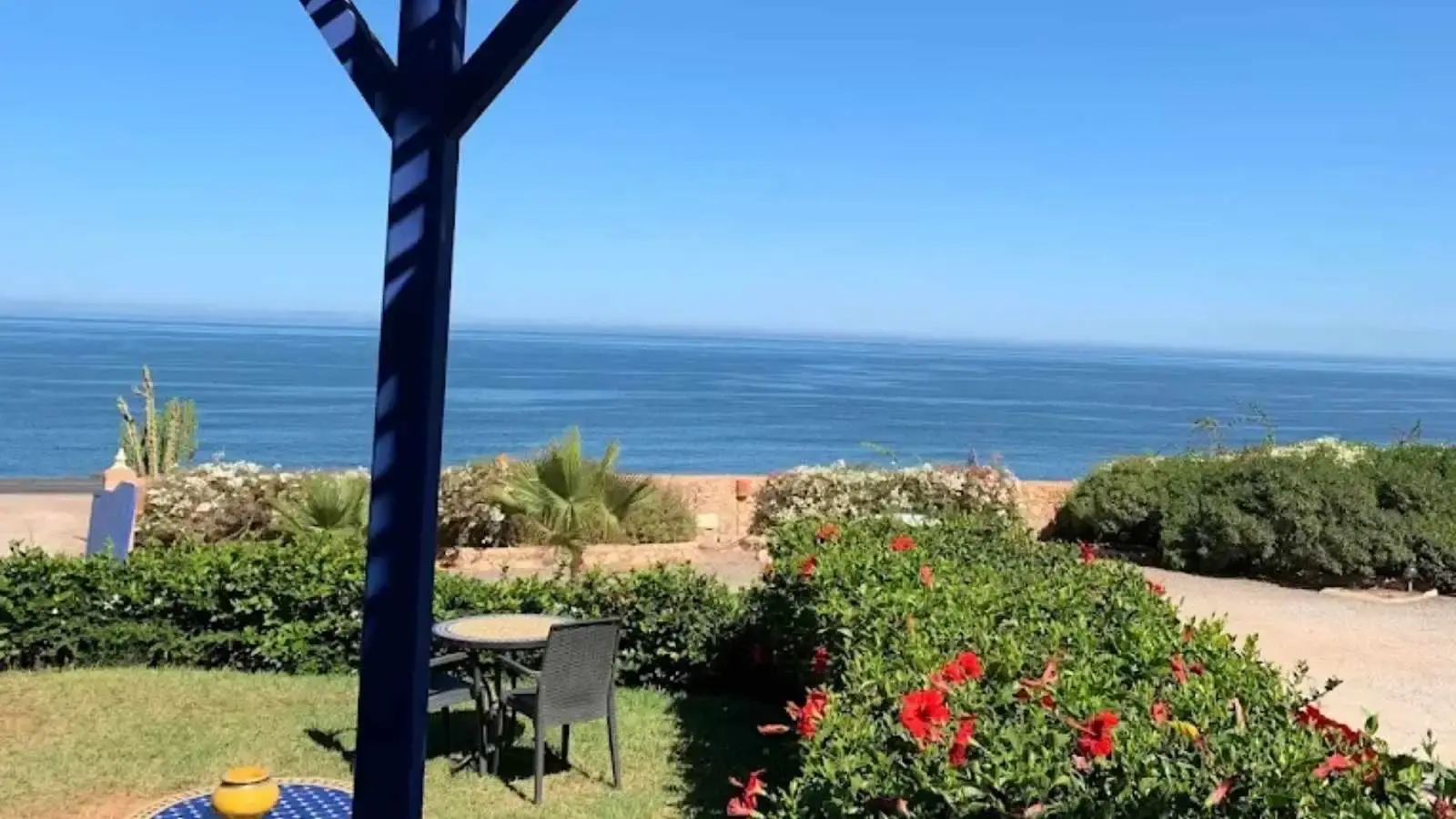 photo · le passage, vue depuis la falaise